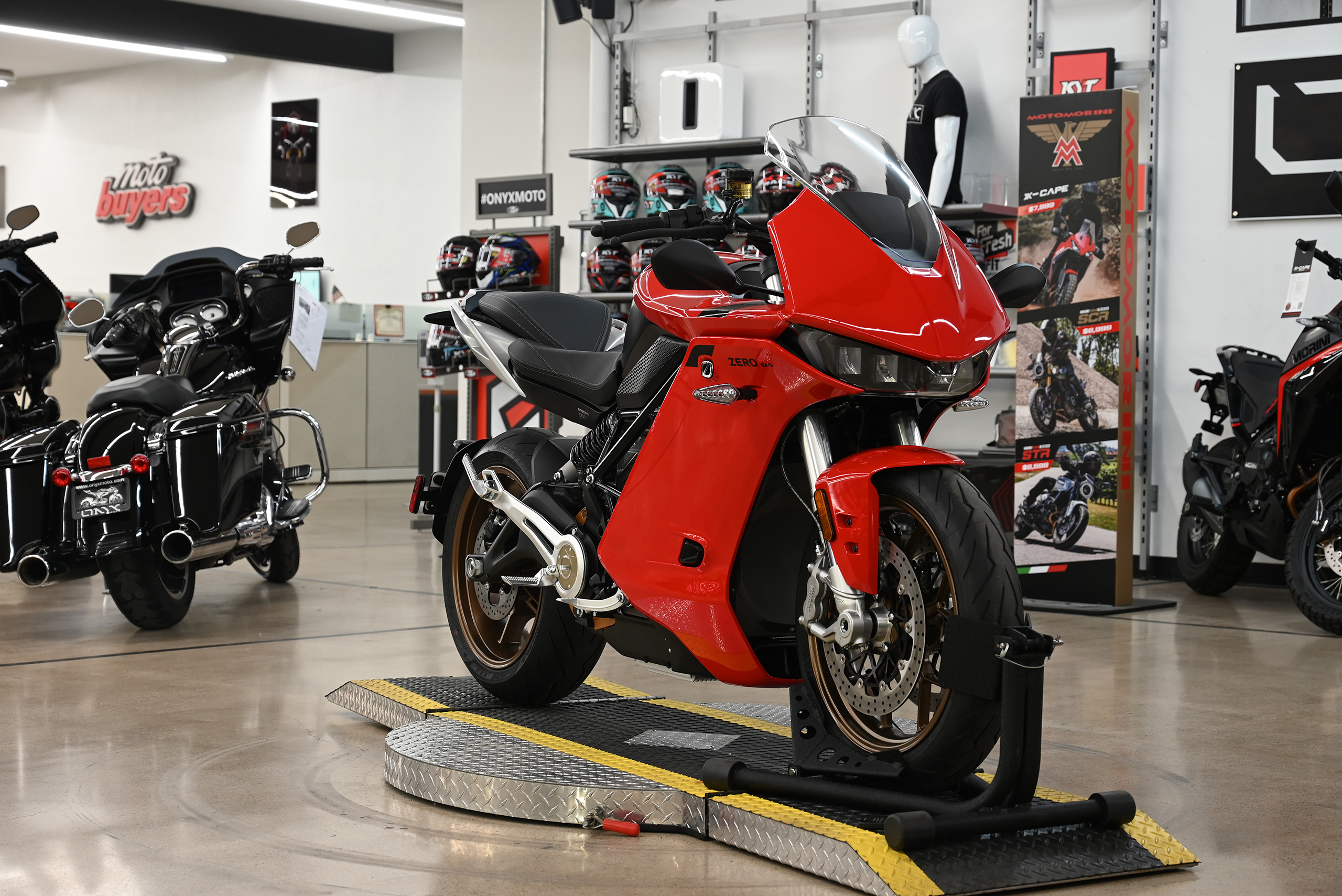 2025 Zero SR/S - Onyx Moto San Diego