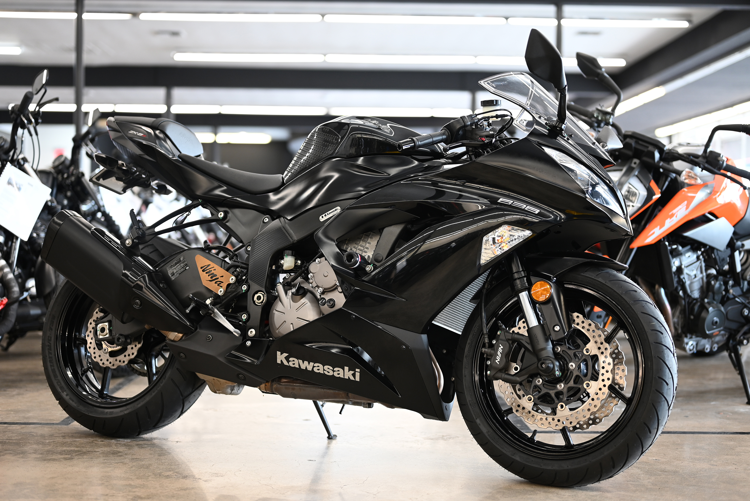 2013 Kawasaki Ninja ZX6R - Onyx Moto