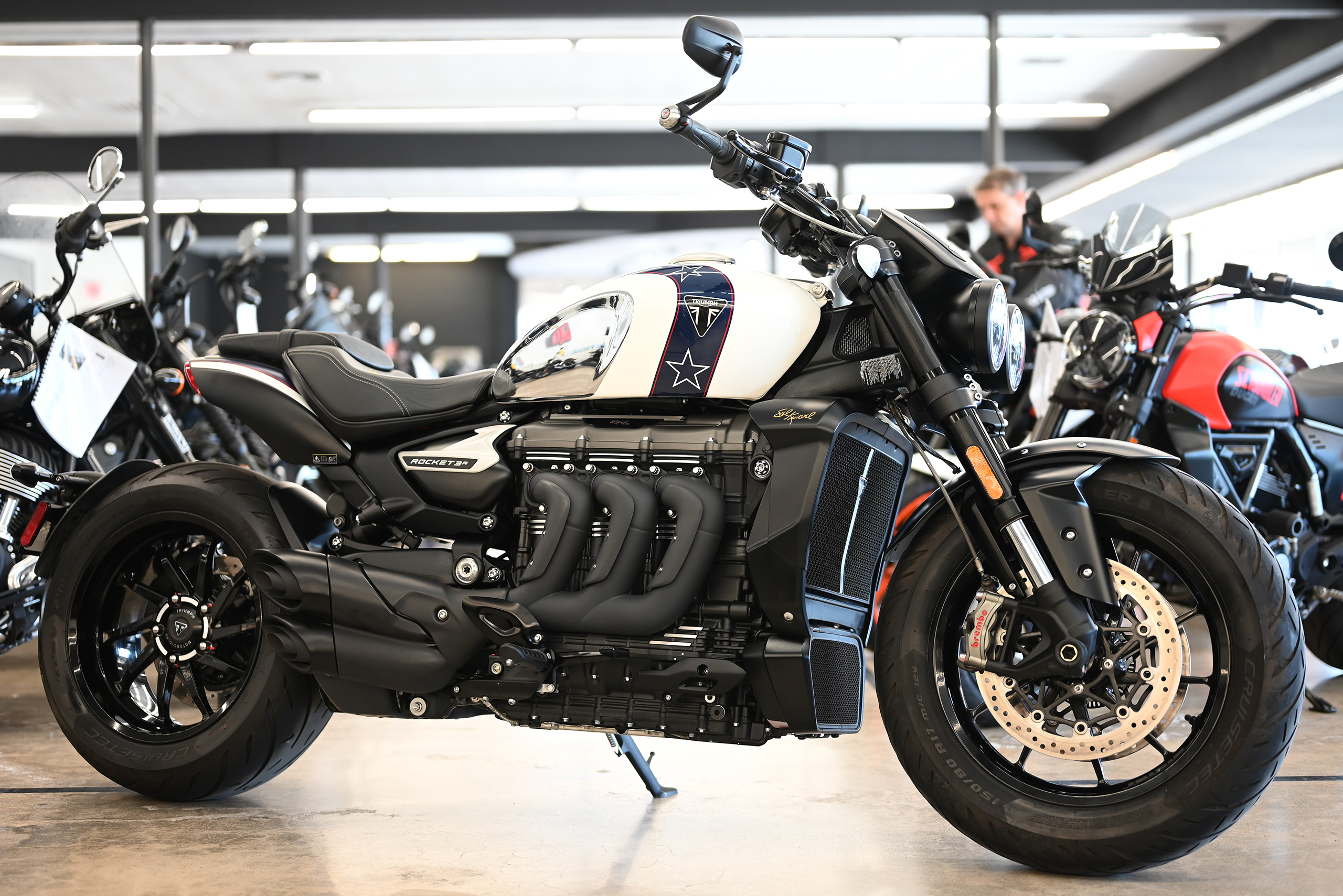 2025 Triumph Rocket 3 Storm R Evil Knievel Edition - Onyx Moto San