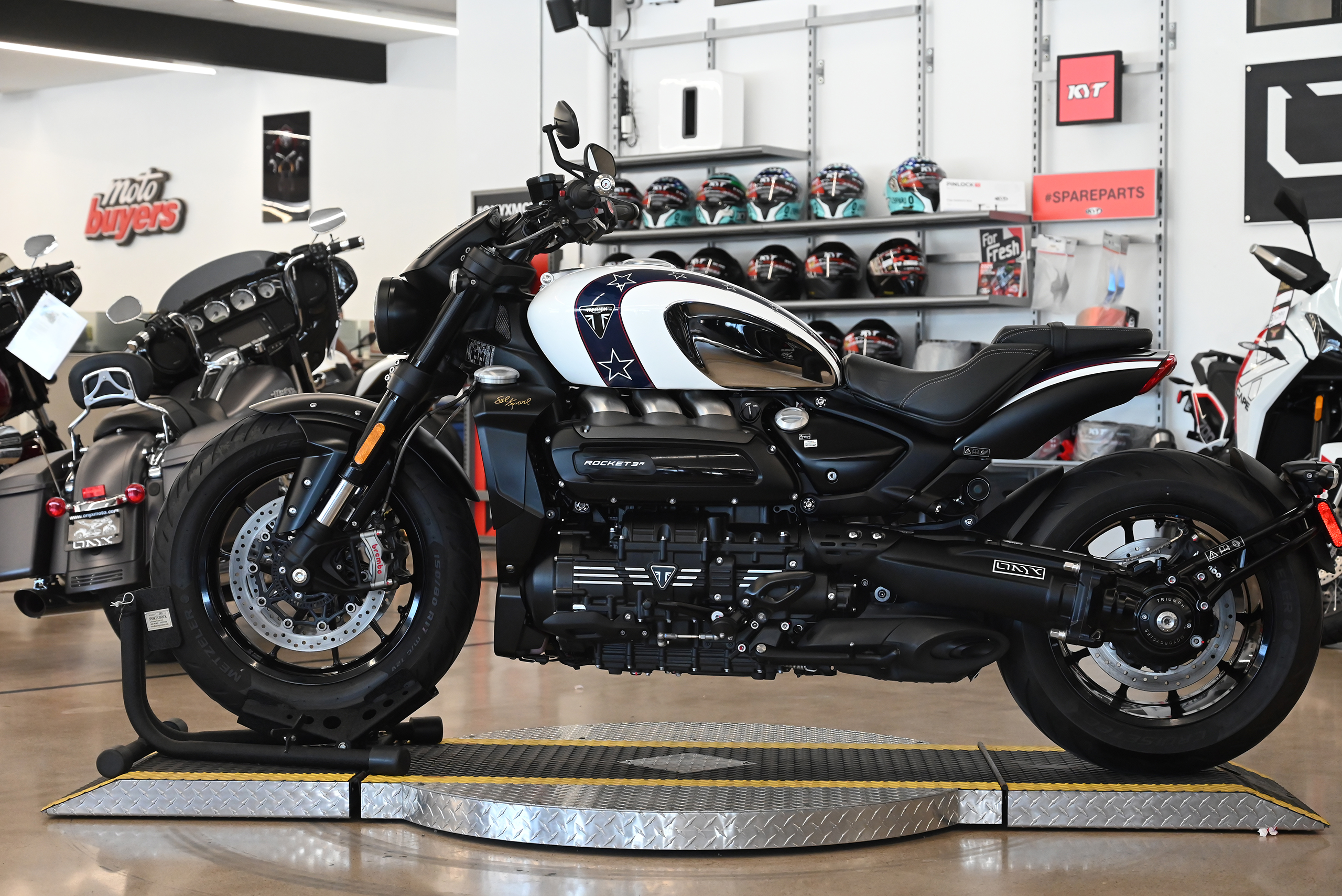 2025 Triumph Rocket 3 Storm R Evil Knievel Edition - Onyx Moto San