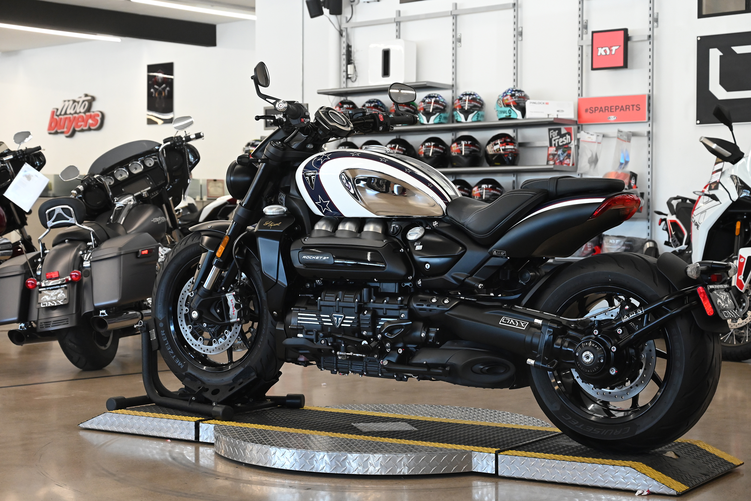 2025 Triumph Rocket 3 Storm R Evil Knievel Edition - Onyx Moto San