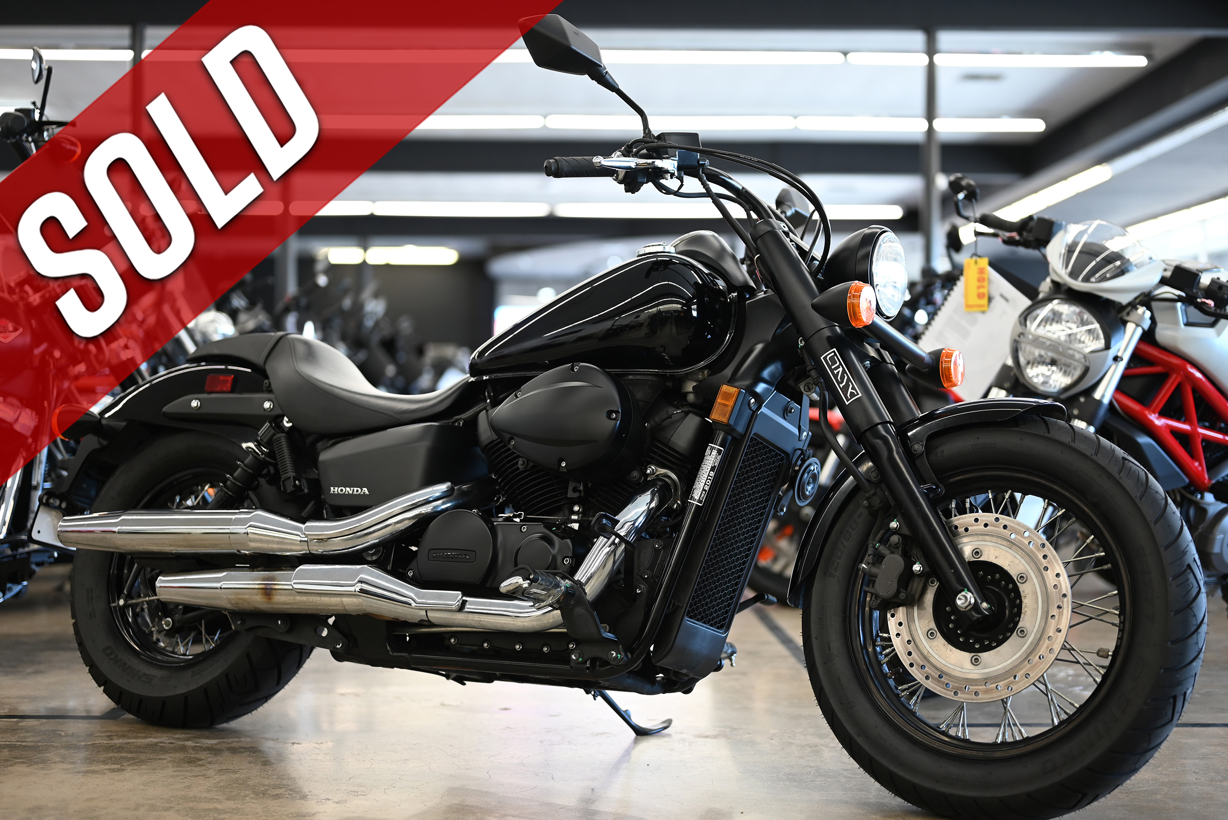 2019 Honda Shadow Phantom 750 - Onyx Moto San Diego